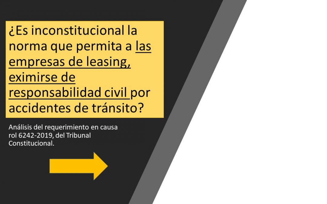 ¿Inconstitucionalidad del inciso final del artículo 169 de la ley de tránsito?